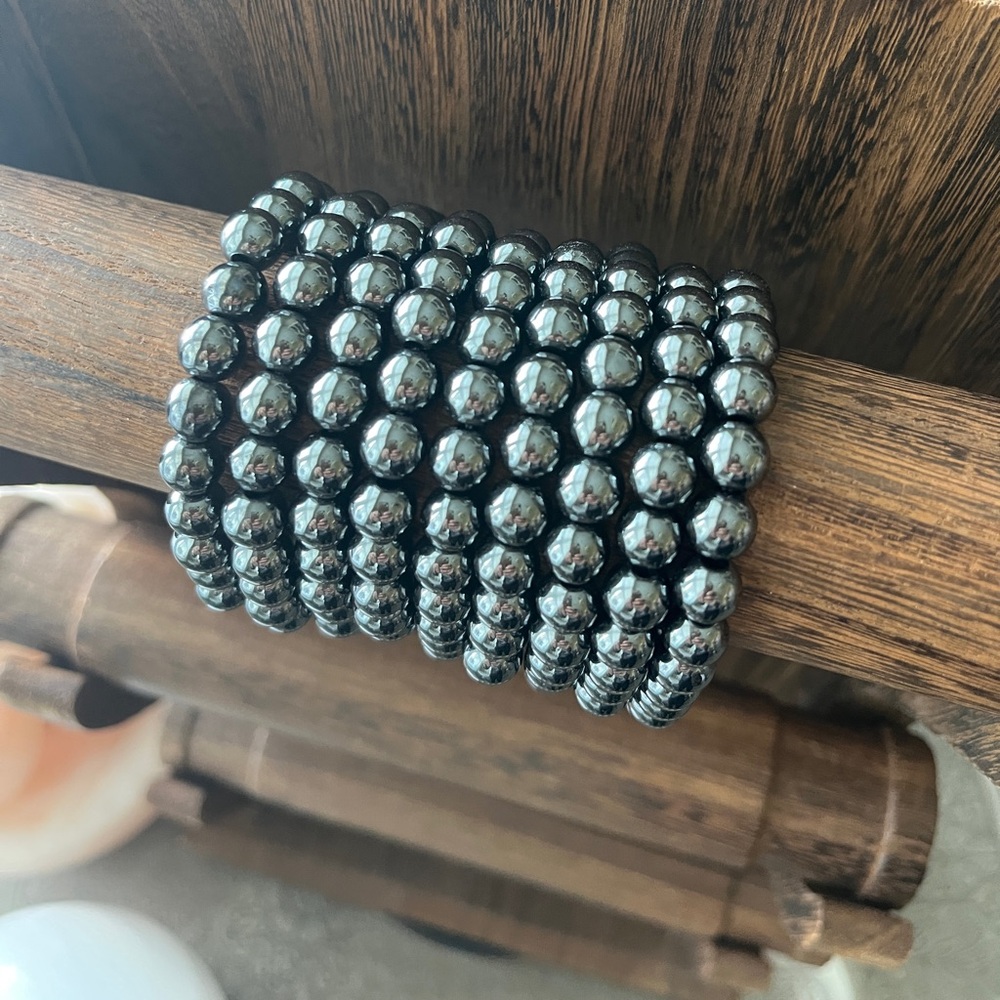 Hematite bracelet - Picture 5 of 5